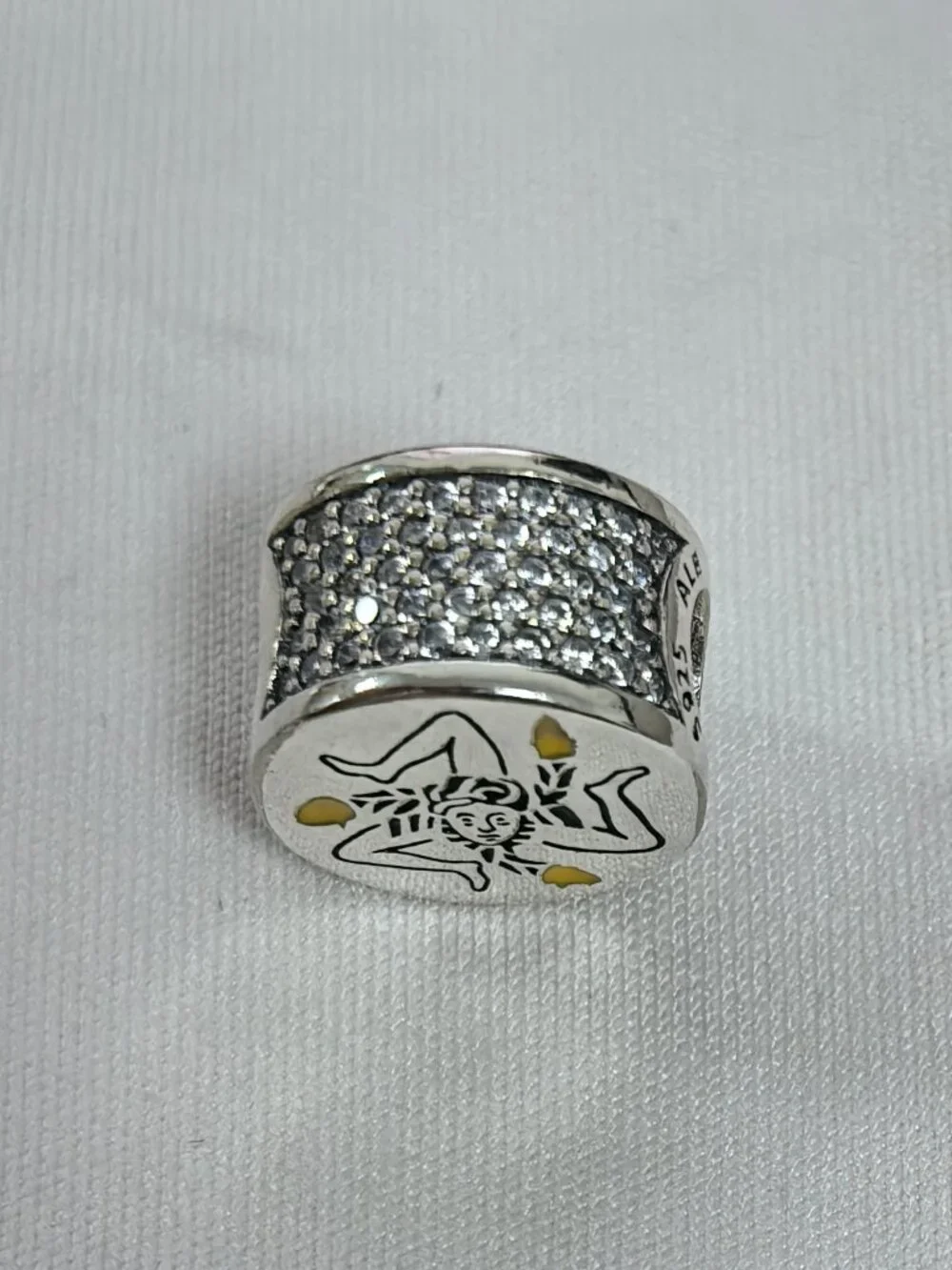 Pandora Sicilia Bead Exclusive Charm Pendant, S925 Silver Jewelry